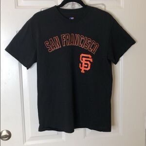 San Francisco Giants Black “Number 1 Dad” T Shirt